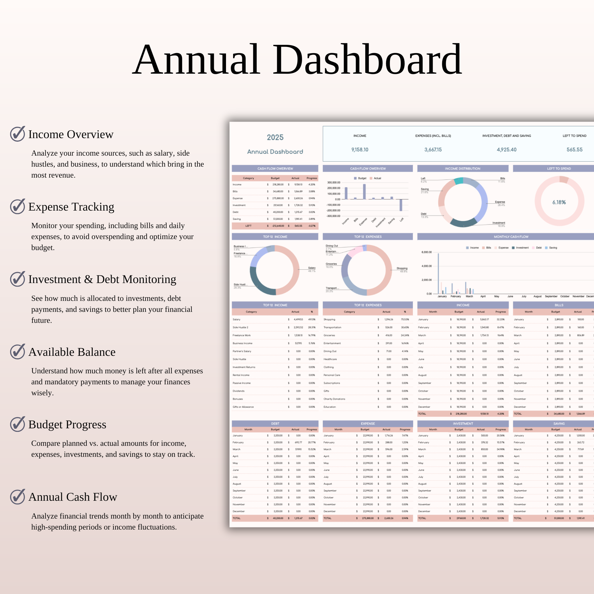 BNS – Annual Budget Planner